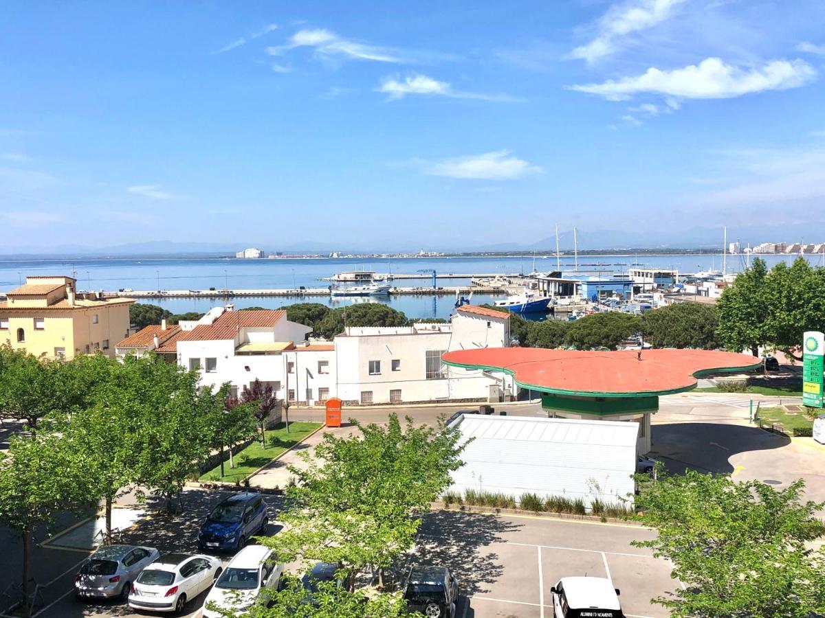 Roc Mar 4 3A - Apartamento Cerca Del Centro Y De La Playa - Terraza Con Vistas Al Mar Y Al Puerto 로지즈 외부 사진